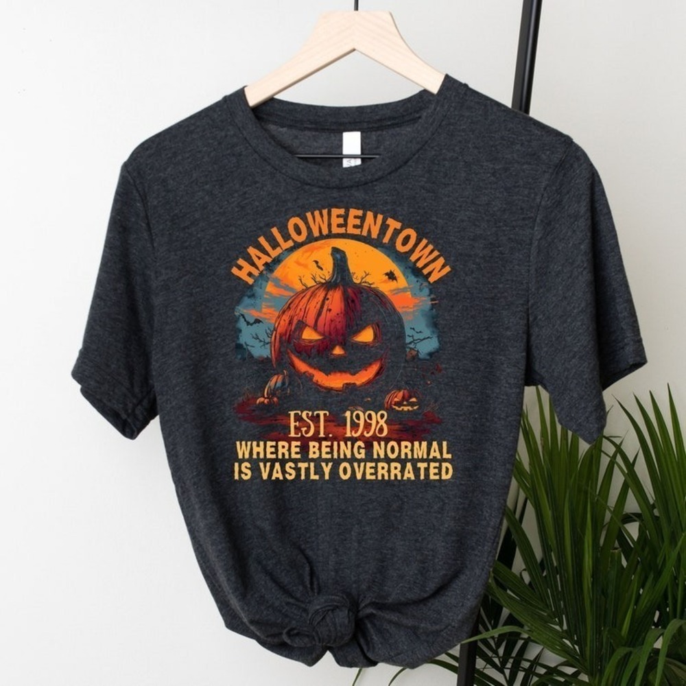 Halloweentown Shirts Spooky Pumpkin T-Shirt Sweatshirt Party Crewneck